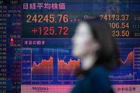 Japan's Nikkei falls 3% on stronger yen