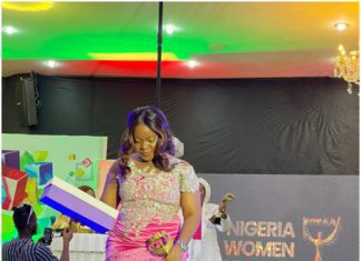 Jennifer Obiekwugo wins Entrepreneur of the Year at the Nigeria Women Achievers Award