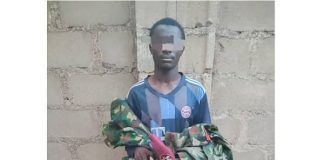 Kaduna police arrest fake soldier for armed robbery