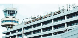 Lagos airport power outage due to electrical spark