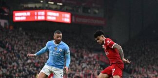 Man City’s frustrating draw at Liverpool leaves Arsenal on top