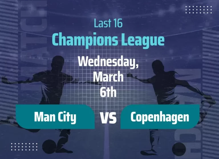 Manchester Town vs FC Copenhagen Predictions: Pointers and Odds