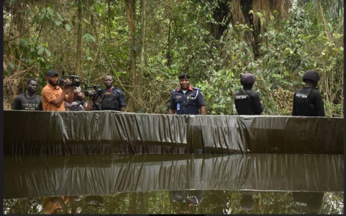 NSCDC uncovers illegal refineries in Rivers forest