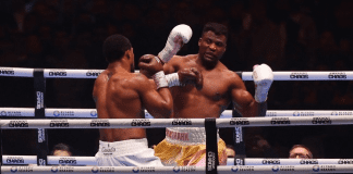 Ngannou apologises to fans after loss to Joshua