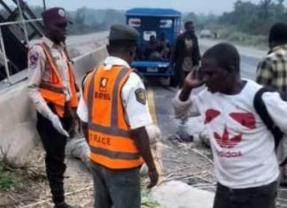 One died, five injured in Lagos-Ibadan expressway crash