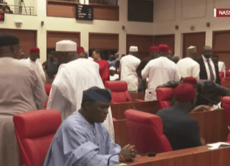 Rowdy session as senators confront Ningi over allegation