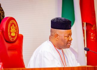 Saraki's office knocks Akpabio over constituency project funding