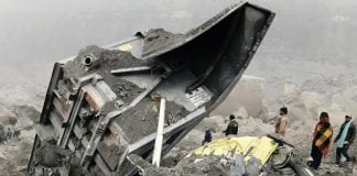 Two Pakistan miners killed, 8 feared dead in gas explosion