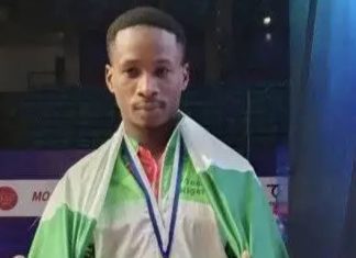 Umoafia wins three w’lifting gold