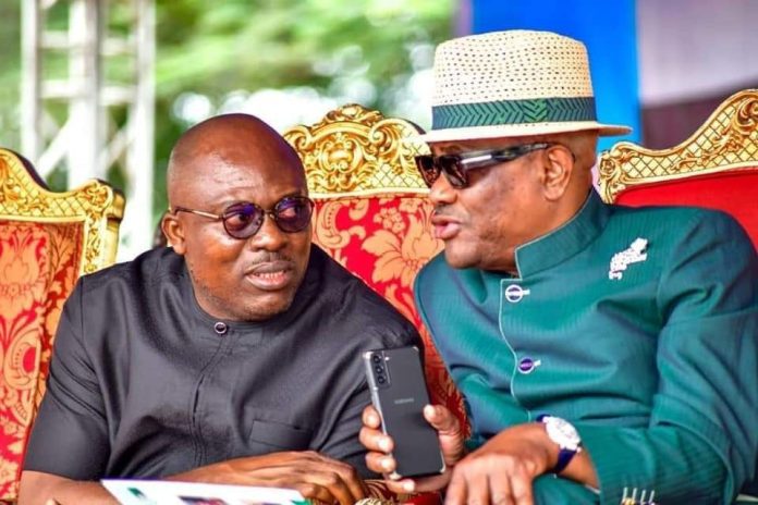 Wike's men visit Fubara, declare support for gov