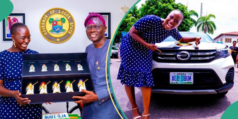Pelumi Nubi: List of Gifts Sanwo-Olu Gave Nigerian Lady Who Drove From London to Lagos