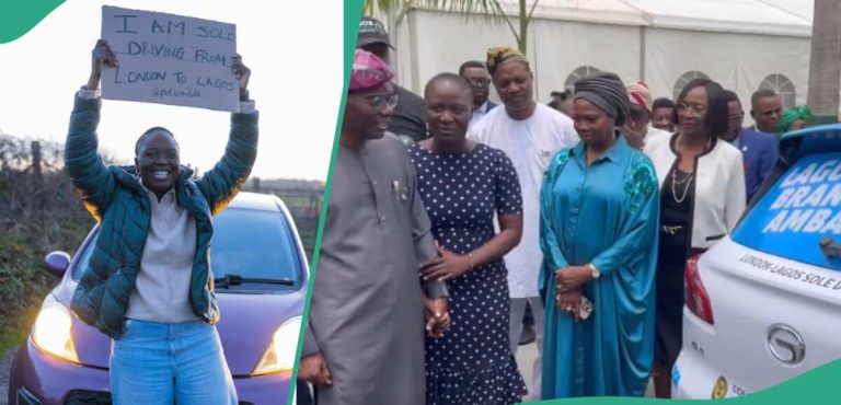 Sanwo-Olu Names London-to-Lagos Driver Tourism Ambassador, Gifts Her New Car, Home, Video Emerges
