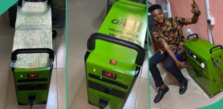 “It Can Carry TV”: Man Shows Portable Solar Generator That is Noiseless For Household Power Supply