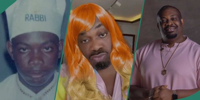“This One Na Esther Switch”: Video As Don Jazzy Jumps on Viral Challenge, Shares Old Pics and More