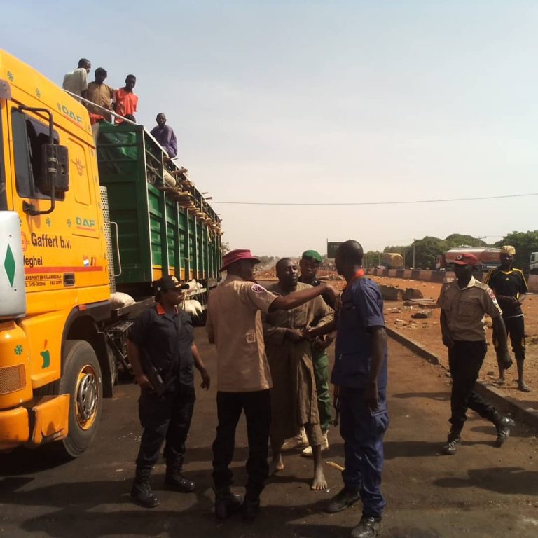 FRSC Joint Task Force arrests 35 trailers carrying 982 passenger