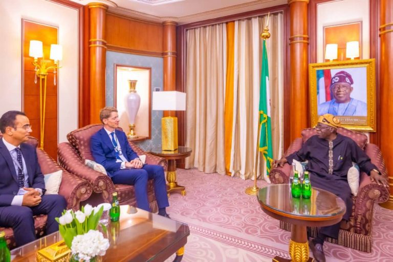 Tinubu meets Chairman of Danish Shipping Giant Maersk, secures $600m investment