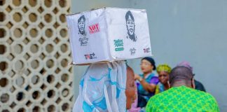 Tinubu's supporters distribute 50,000 food boxes to poor