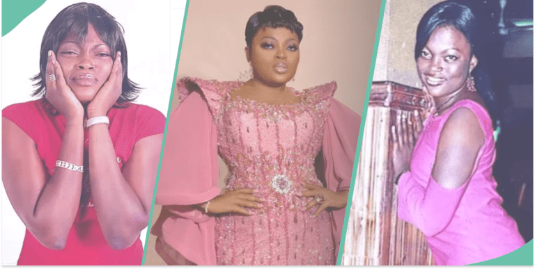 Establish: Funke Akindele Wows Fans With Her Skin Tone As She Jumps on ‘Esther’ Challenge, “Melanin”