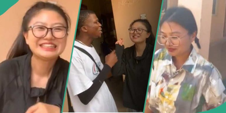 Mixed Race: Lady With Chinese Appearance Claims to Be from Onitsha, Man Shares Her Video