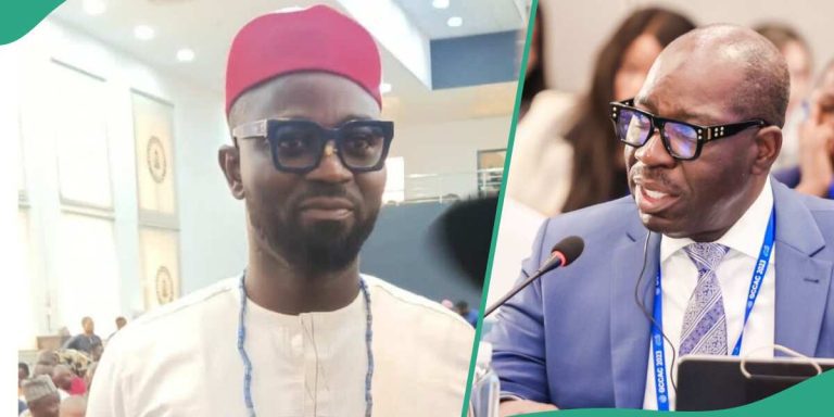 BREAKING: 37-Year-Old Omobayo Godwins Sworn In As Edo Deputy Governor, Video Emerges