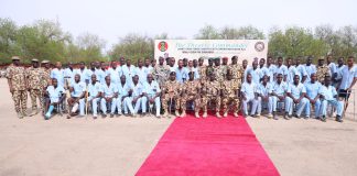 COAS celebrates Sallah with frontline soldiers in Borno