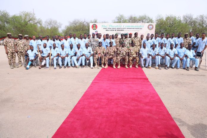 COAS celebrates Sallah with frontline soldiers in Borno