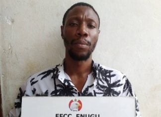 EFCC arraigns suspected fraudster for impersonation in Enugu