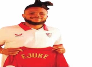 Ejuke joins Sevilla on three-year deal