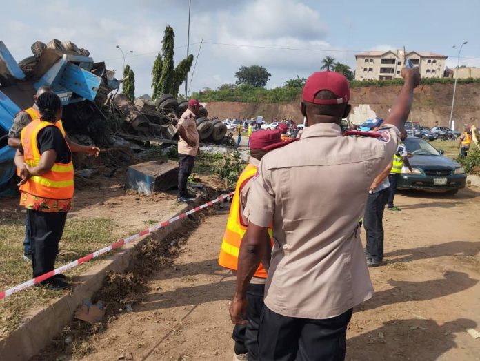 FRSC threatens prosecution as 25 passengers rescued from Enugu-Onitsha highway multiple crashes