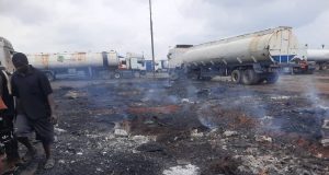 Fire guts Ogun trailer park