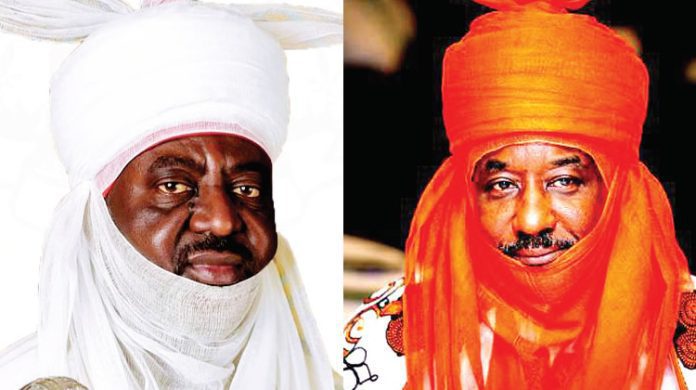 Kano residents applaud calm as Sanusi, Bayero lead Sallah prayers