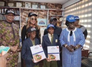 Lagos students get N1m, land for winning quiz