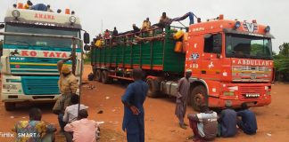 Ogun police intercept trucks with dozens of stolen motorcycles