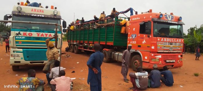 Ogun police intercept trucks with dozens of stolen motorcycles