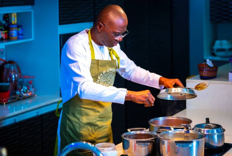 PICTORIAL: Fatherhood is love, responsibility, kitchen duties