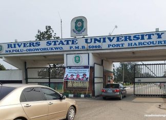 Rivers varsity students protest brutalisation of colleague by Man 'O' War officials