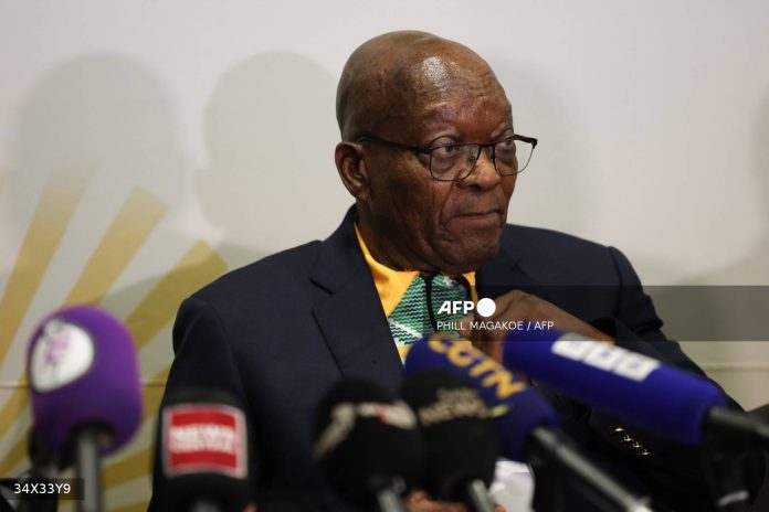 South Africa's Zuma vows protests, says 2024 elections rigged