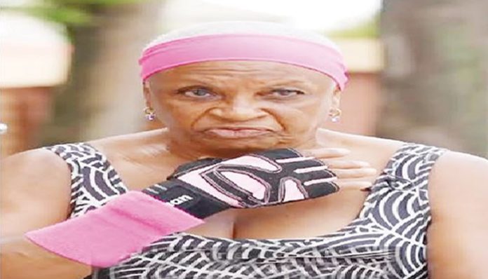 73-year-old female weightlifter, boxer wows Nigerians with incredible fitness