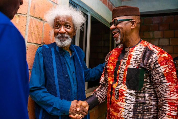 Abiodun names major road after Wole Soyinka