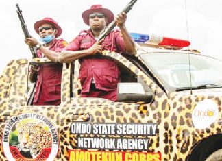 Amotekun rescues kidnap victim, arrests 24 in Ondo