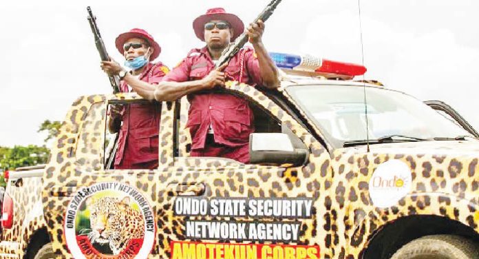 Amotekun rescues kidnap victim, arrests 24 in Ondo