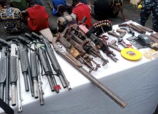 Anambra police parade 13 for kidnapping, others, recover explosives