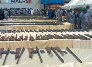 Arms centre to destroy N4bn weapons seized by Customs