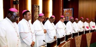 Catholic bishops warn protesters, security operatives against violence