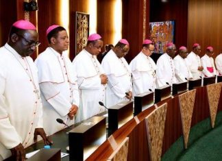 Catholic bishops warn protesters, security operatives against violence