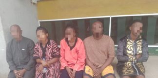 Couple buy baby from Lagos traffickers, arrested during naming ceremony