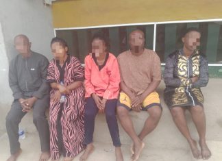 Couple buy baby from Lagos traffickers, arrested during naming ceremony