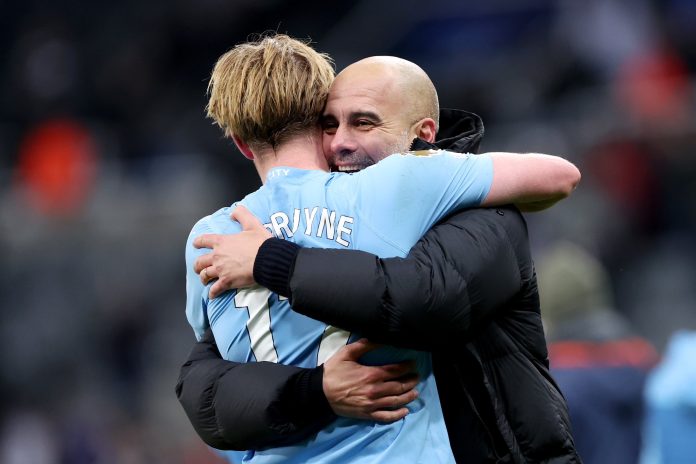 De Bruyne not leaving Manchester City-Guardiola