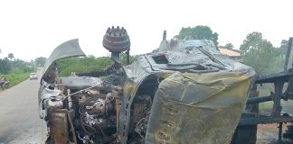 Driver, motor boy killed in Ogun fuel tanker accident