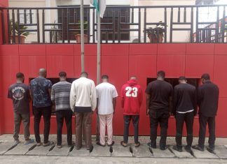 EFCC arrests nine for internet fraud in Abuja